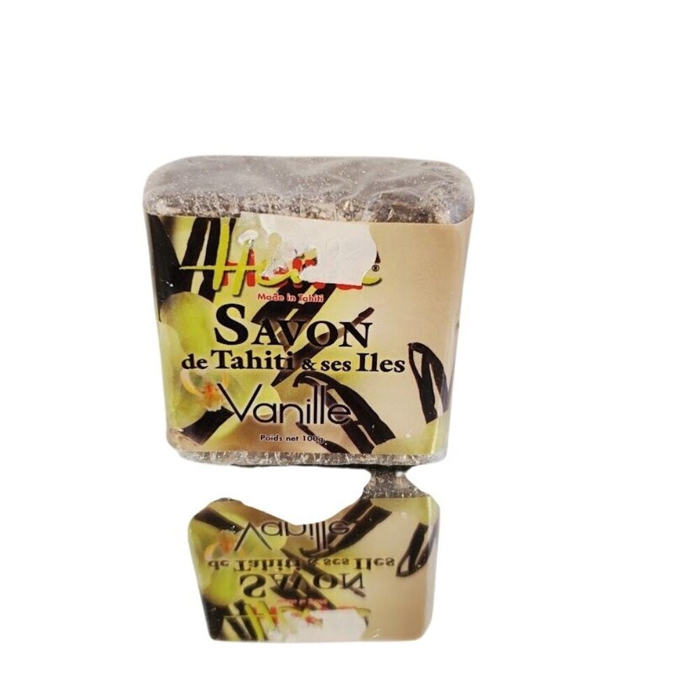 Savon De Tahiti & Ses Iles Vanilla Soap Enriched With Monoi De Tahiti A.O. 100%